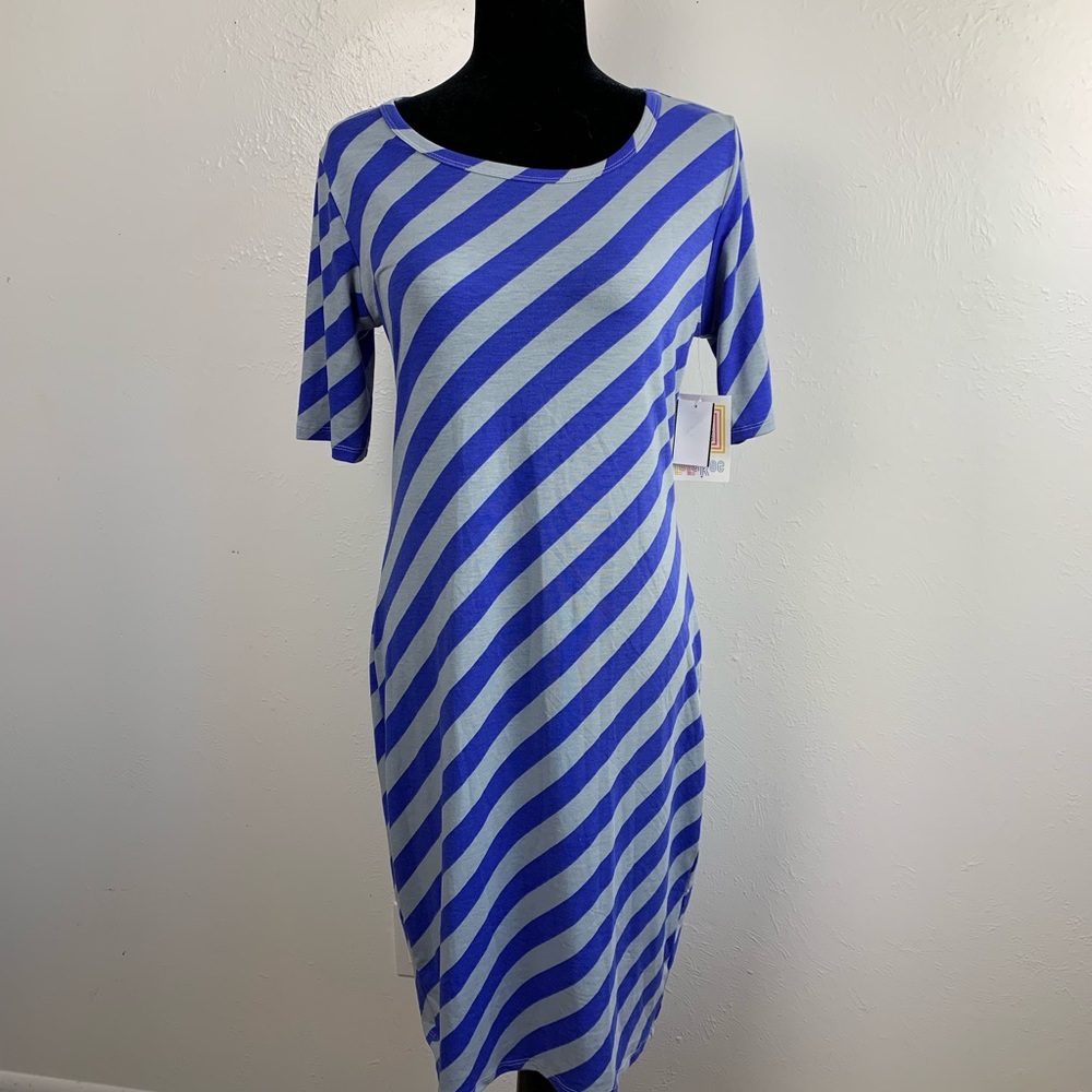 Lularoe Julia Striped Dress